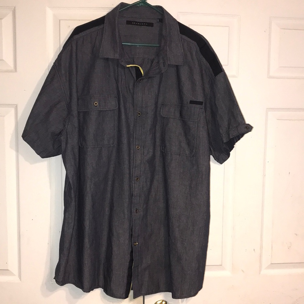 Men’s Sean John Chambray Shirt
